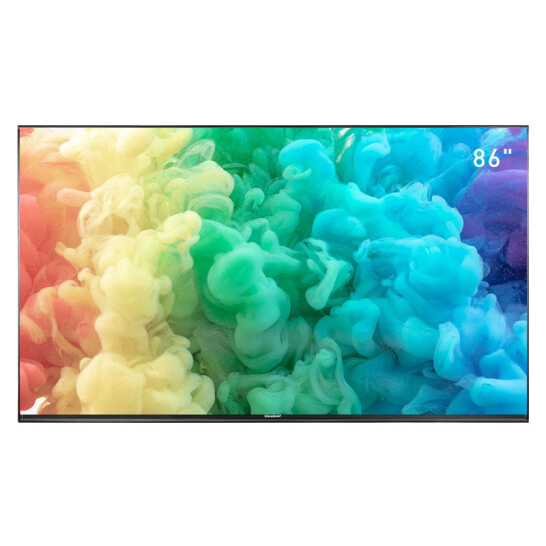  Woolpad沃派家用防爆液晶电视机86寸大屏幕4K高清HDR智能AI语音控制教育家庭影院