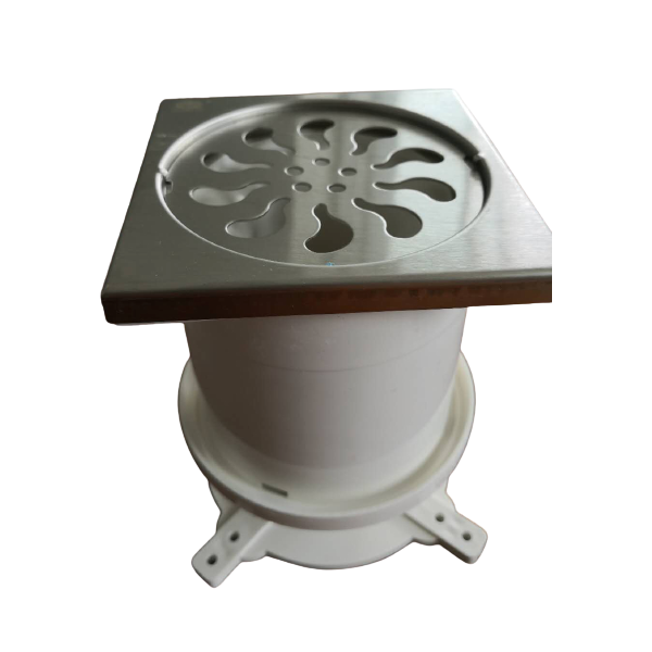 Interlayer belt-inspection deodorization floor drainage