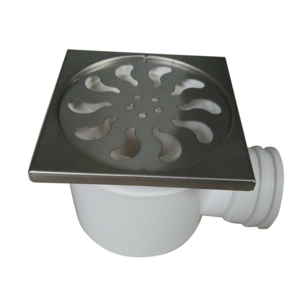 Belt-inspection embedded floor drainage